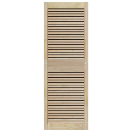 Skabsdør med dør 4 pcs Naturfarvet 49,5 x 2,1 x 140,5 cm