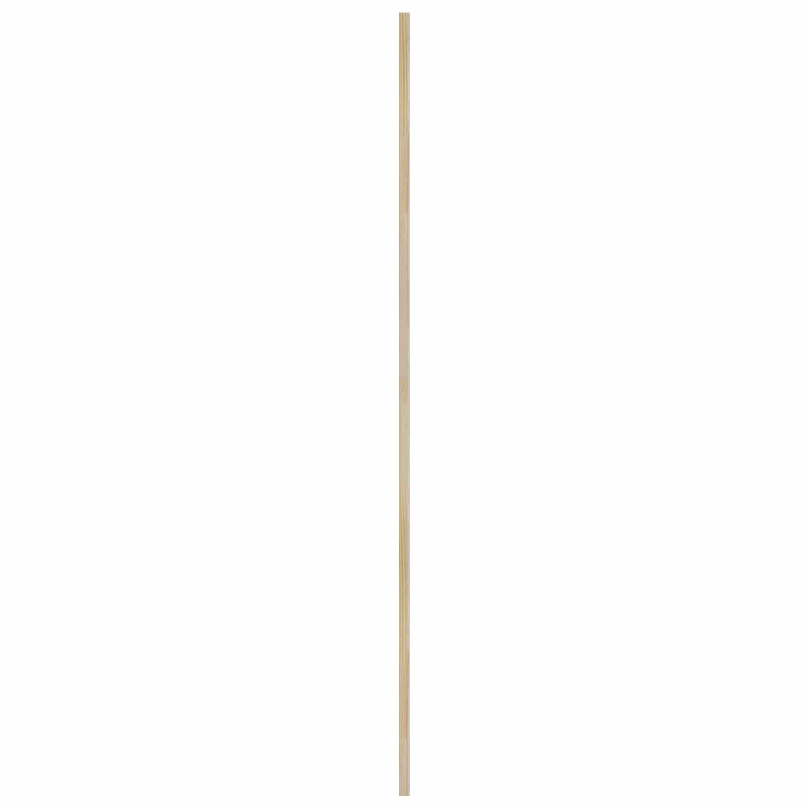 Skabsdør 4 pcs Naturfarvet 170 x 2,1 x 39,5 cm Massiv fyrretræ