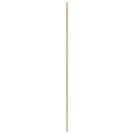 Skabsdør 4 pcs Naturfarvet 170 x 2,1 x 49,5 cm Massiv fyrretræ