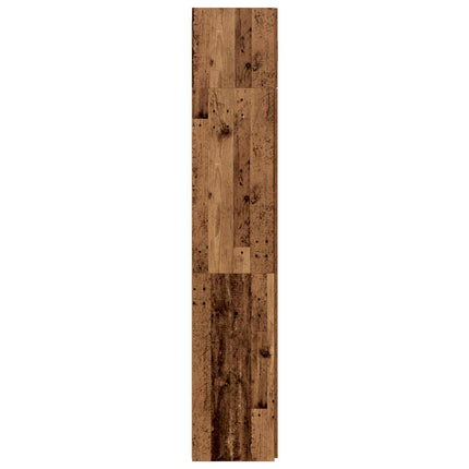 Opbevaringsskab 2 pcs Gammelt træ 80 x 42,5 x 225 cm