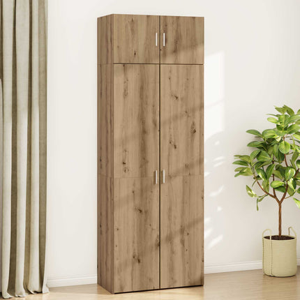 Opbevaringsskab 2 pcs Artisan Egetræ 80 x 42,5 x 225 cm
