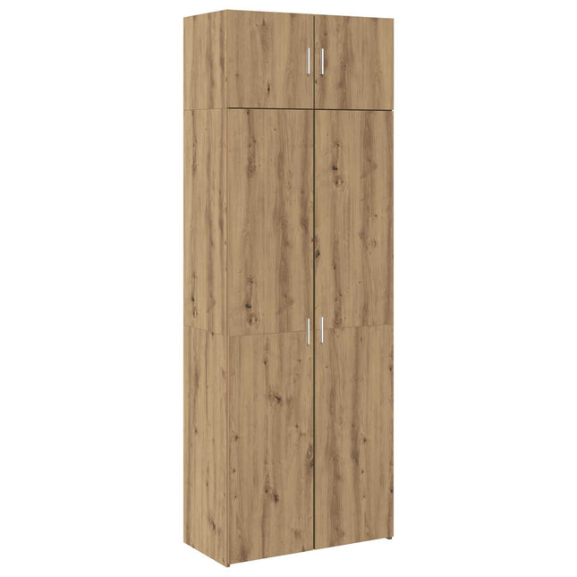 Opbevaringsskab 2 pcs Artisan Egetræ 80 x 42,5 x 225 cm