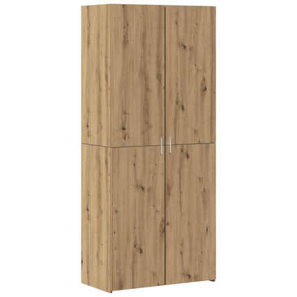 Opbevaringsskab 2 pcs Artisan Egetræ 80 x 42,5 x 225 cm