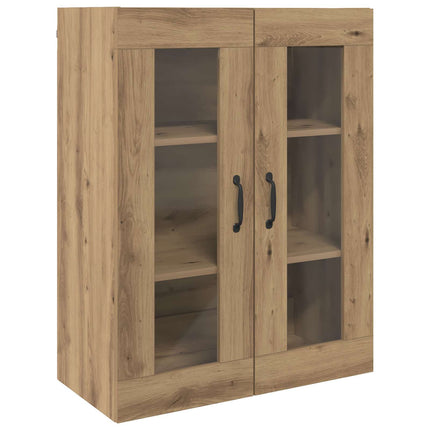 Væghængte skabe 2 pcs artisan eg 69,5 x 34 x 90 cm