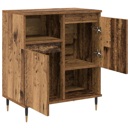 Sideboards 3 pcs Gammelt træ