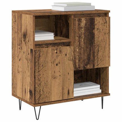 Sideboard 2 pcs Gammelt træ 60 x 35 x 70 cm