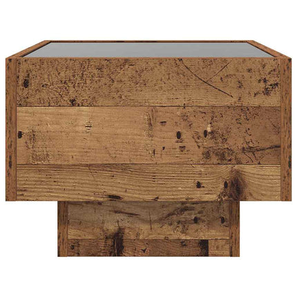 Sofabord Gammelt træ 40 x 40 x 30 cm Konstrueret træ