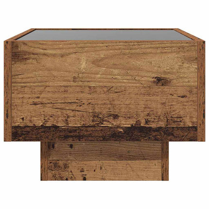 Sofabord Gammelt træ 40 x 40 x 30 cm Konstrueret træ