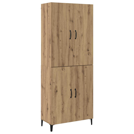 Highboard 2 pcs Artisan Egetræ 69,5 x 34 x 180 cm