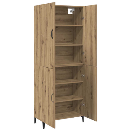 Highboard 2 pcs Artisan Egetræ 69,5 x 34 x 180 cm