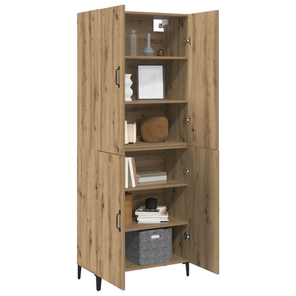 Highboard 2 pcs Artisan Egetræ 69,5 x 34 x 180 cm