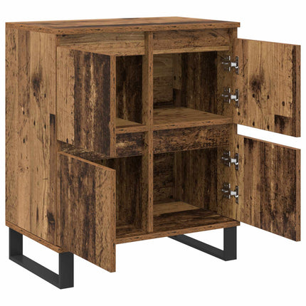 Sideboard 3 pcs Gammelt træ 60 x 35 x 70 cm