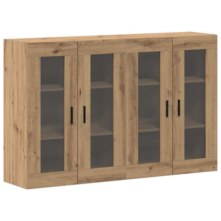 Væghængte skabe 2 pcs artisan eg 69,5 x 34 x 90 cm