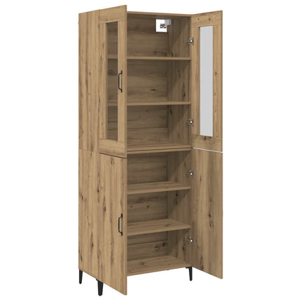 Highboard 2 pcs Artisan Egetræ 69,5 x 34 x 180 cm