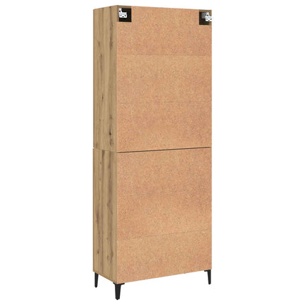 Highboard 2 stk. Artisan Egetræ 69,5 x 34 x 180 cm