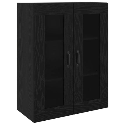 Highboard 2 stk. Sort eg 69,5 x 34 x 180 cm Konstrueret træ