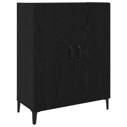 Highboard 2 stk. Sort eg 69,5 x 34 x 180 cm Konstrueret træ