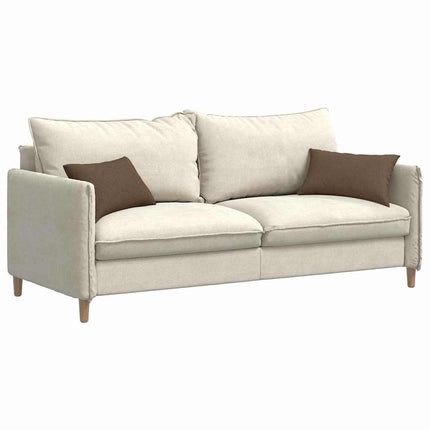 Sofapuder 2 pcs Brun 50 x 30 cm Stof