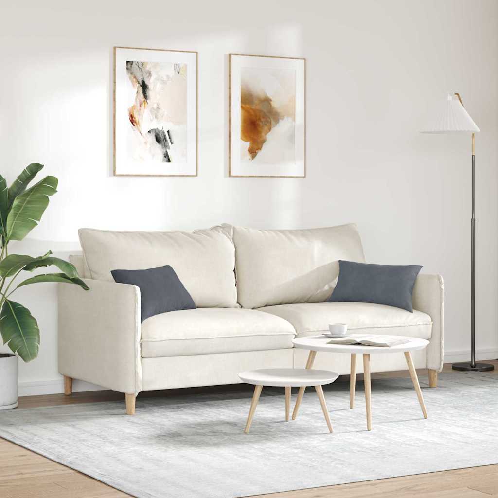 Sofapuder 2 pcs Mørkegrå 50 x 30 cm Velourstof