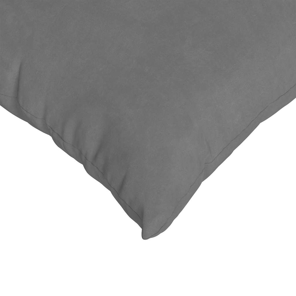 Sofapuder 2 pcs Mørkegrå 50 x 30 cm Stof