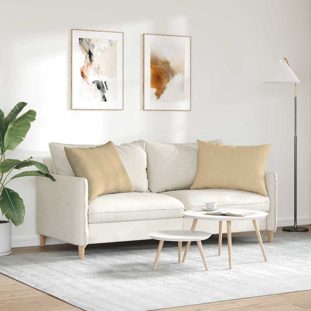 Sofapuder 2 pcs Grågrøn 70 x 50 cm Velourstof