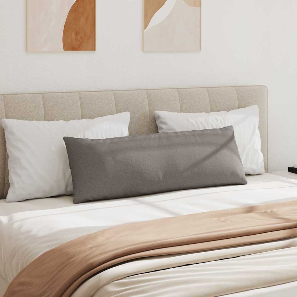 Sofapuder 2 pcs Gråbrun 120 x 40 cm Stof