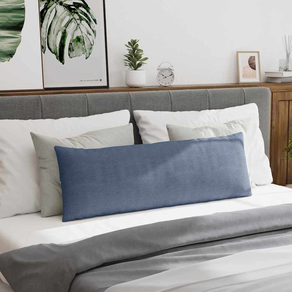 Sofapuder 2 pcs Blå 120 x 40 cm Velourstof
