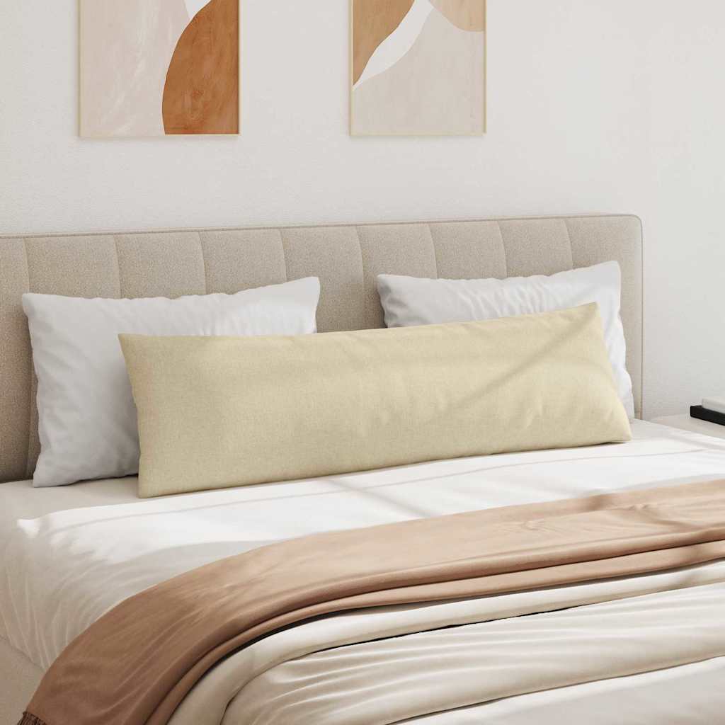 Sofapuder 2 pcs Creme 145 x 40 cm Stof