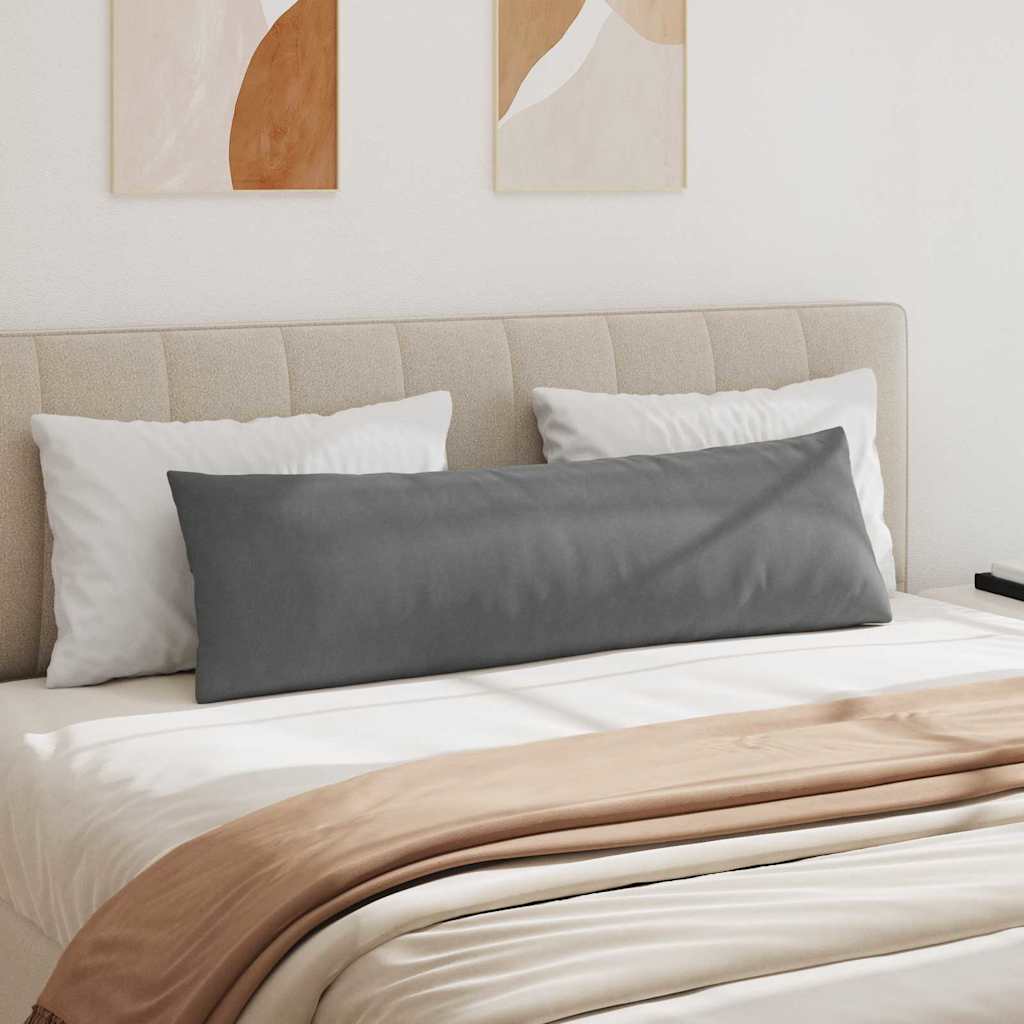 Sofapuder 2 pcs Mørkegrå 145 x 40 cm Stof