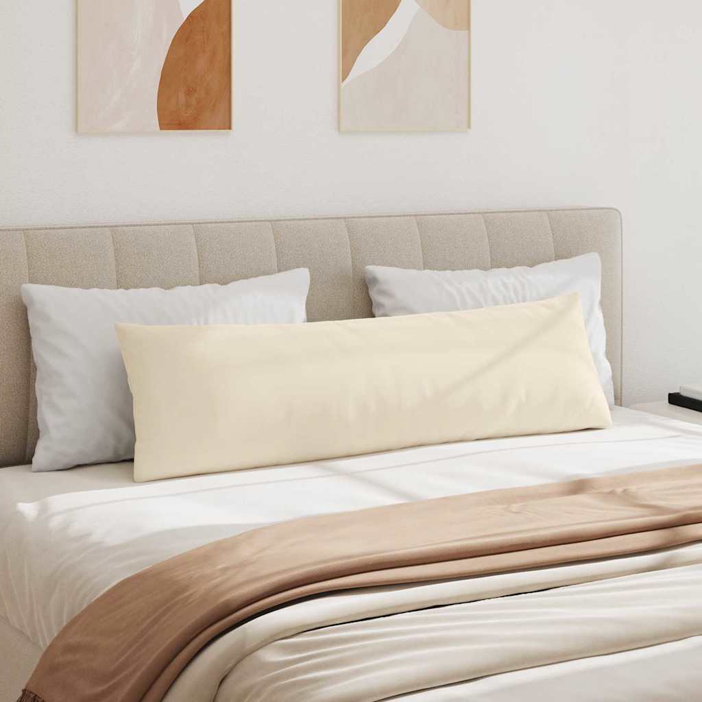 Sofapuder 2 pcs Beige 145 x 40 cm Stof
