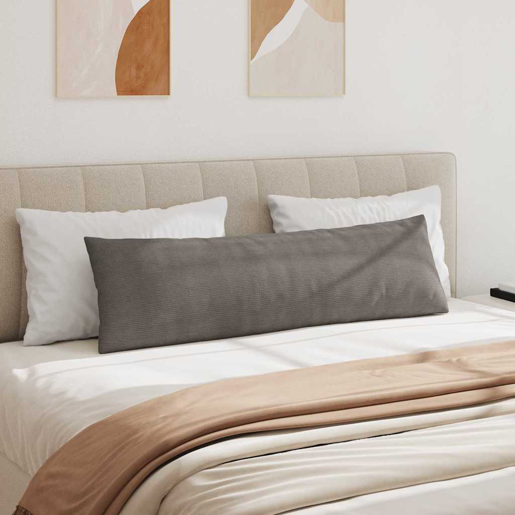 Sofapuder 2 pcs Lysegrå 145 x 40 cm Velourstof