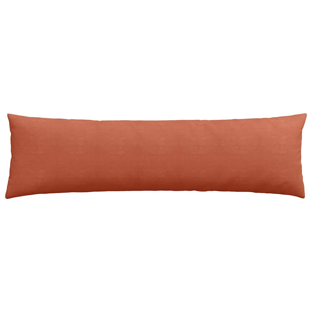Sofapuder 2 pcs Rød orange 145 x 40 cm Velourstof
