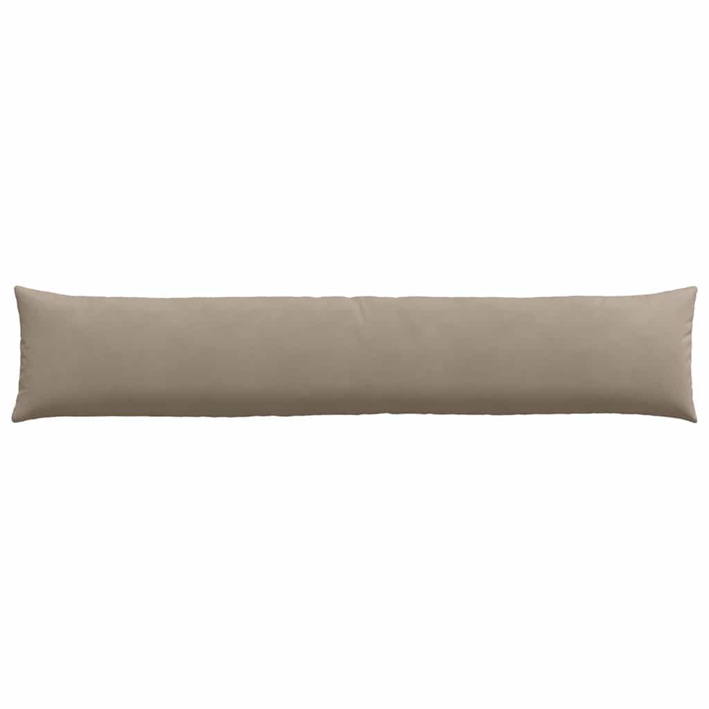 Sofapuder 2 pcs Gråbrun 200 x 40 cm Stof