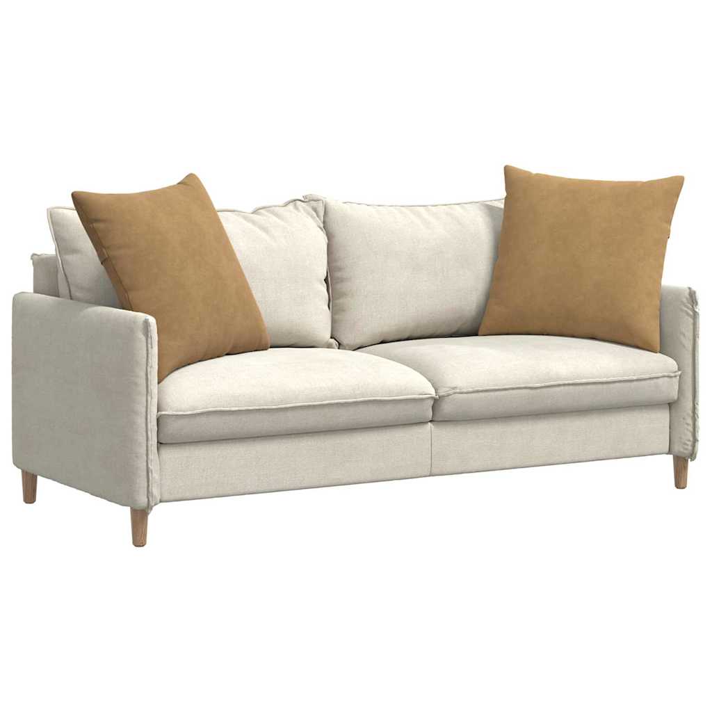 Sofapuder 2 pcs Brun 60 x 60 cm Velourstof