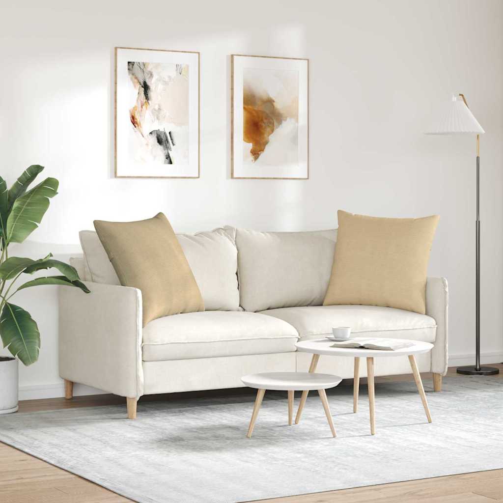 Sofapuder 2 pcs Grågrøn 60 x 60 cm Velourstof