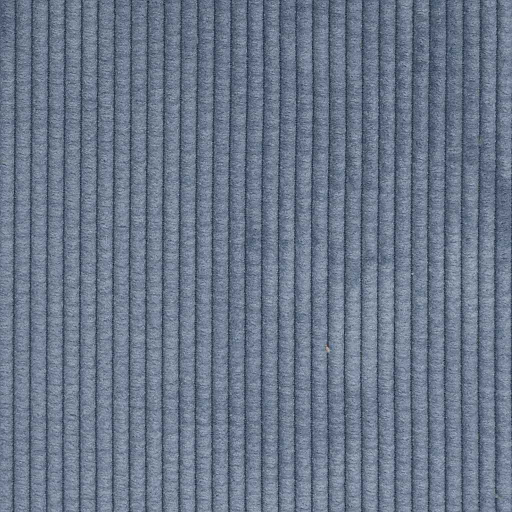 Sædepuder 2 pcs Blå Ø60 x 21 cm Velourstof