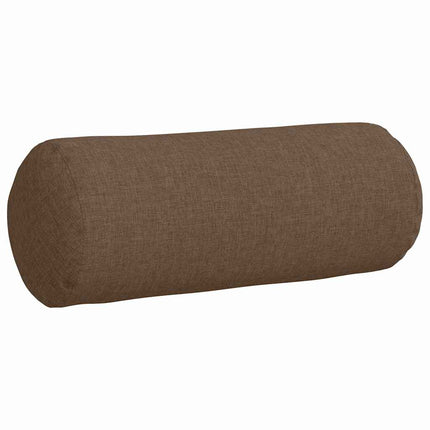 Bolsterpuder 2 stk. Stof Brun Ø 15 x 40 cm
