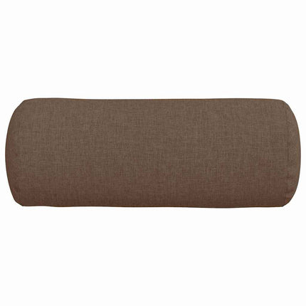 Bolsterpuder 2 stk. Stof Brun Ø 15 x 40 cm