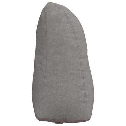 Rygpude Gråbrun 45 x 24 x 50 cm Stof
