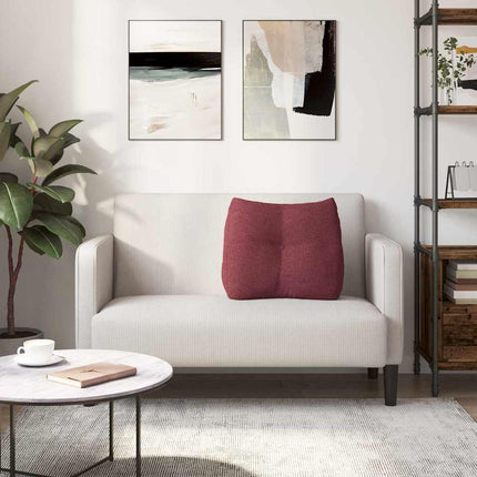 Rygpude Vinrød 60 x 24 x 50 cm Stof