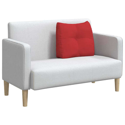 Rygpude Rød 60 x 24 x 50 cm Stof