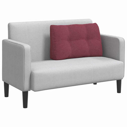 Rygpude Vinrød 80 x 24 x 50 cm Stof