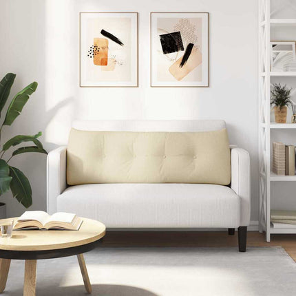 Rygpude Creme 140 x 24 x 50 cm Stof