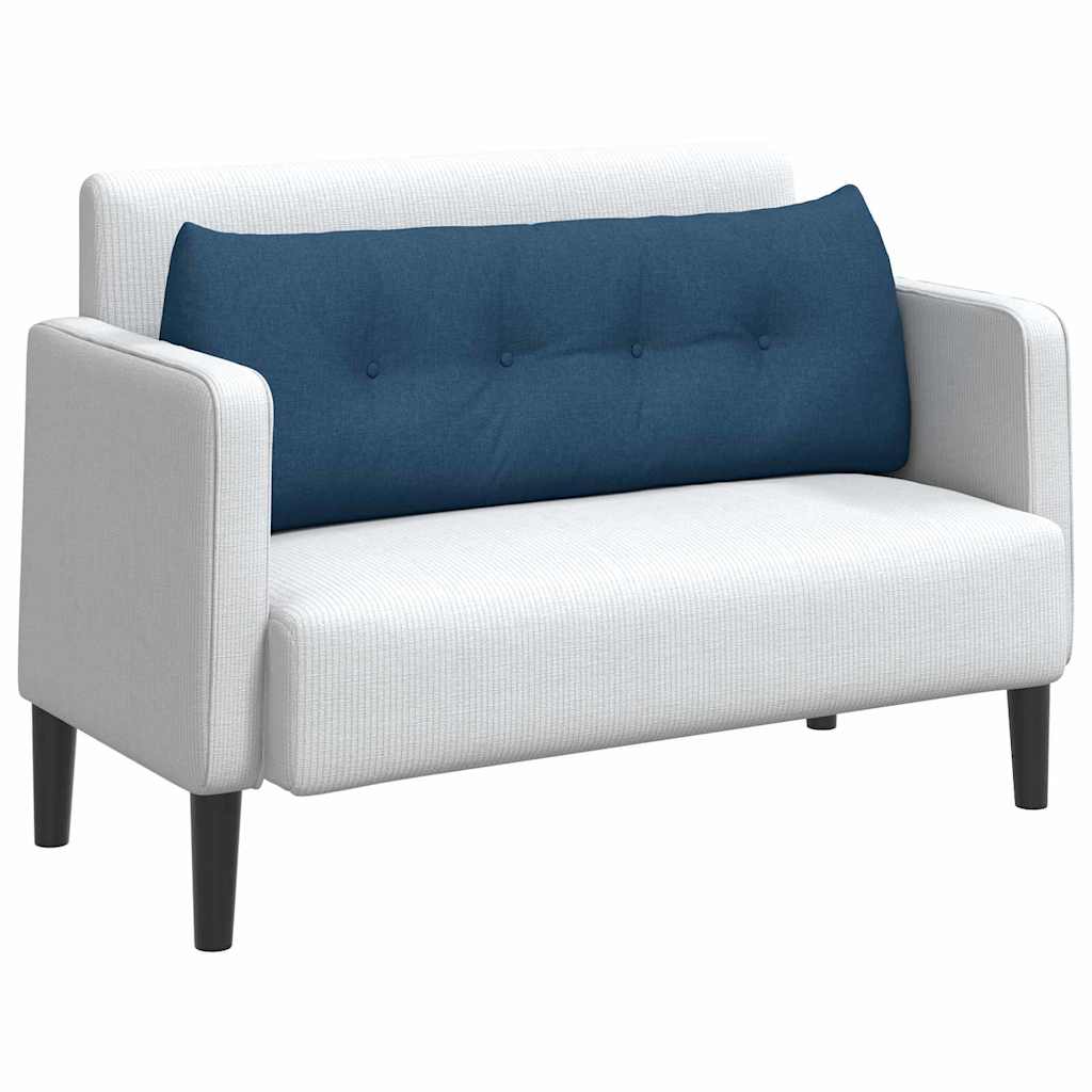 Rygpude Blå 140 x 24 x 50 cm Stof