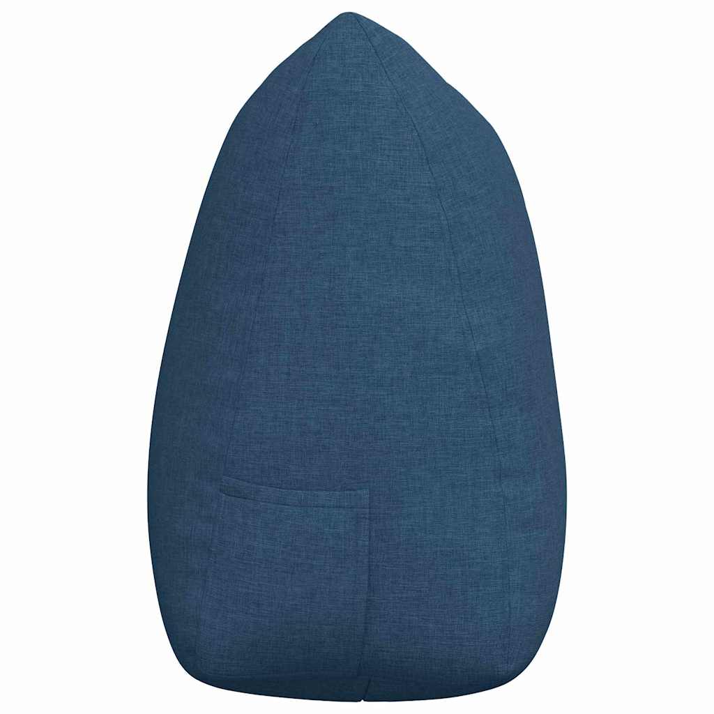 Rygpude Blå 140 x 24 x 50 cm Stof