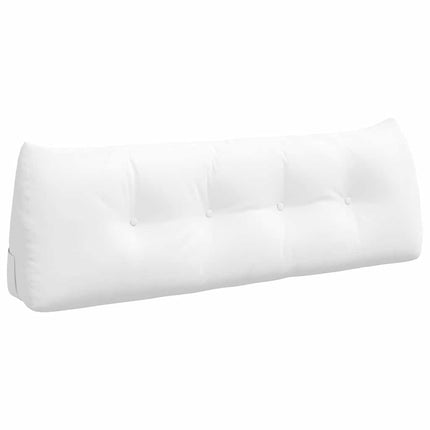 Rygpude Hvid 140 x 24 x 50 cm Stof