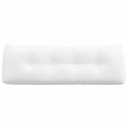 Rygpude Hvid 140 x 24 x 50 cm Stof