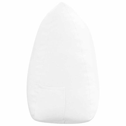 Rygpude Hvid 140 x 24 x 50 cm Stof