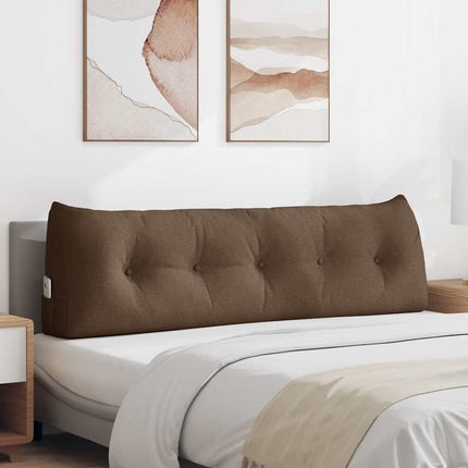 Rygpude Brun 160 x 24 x 50 cm Stof