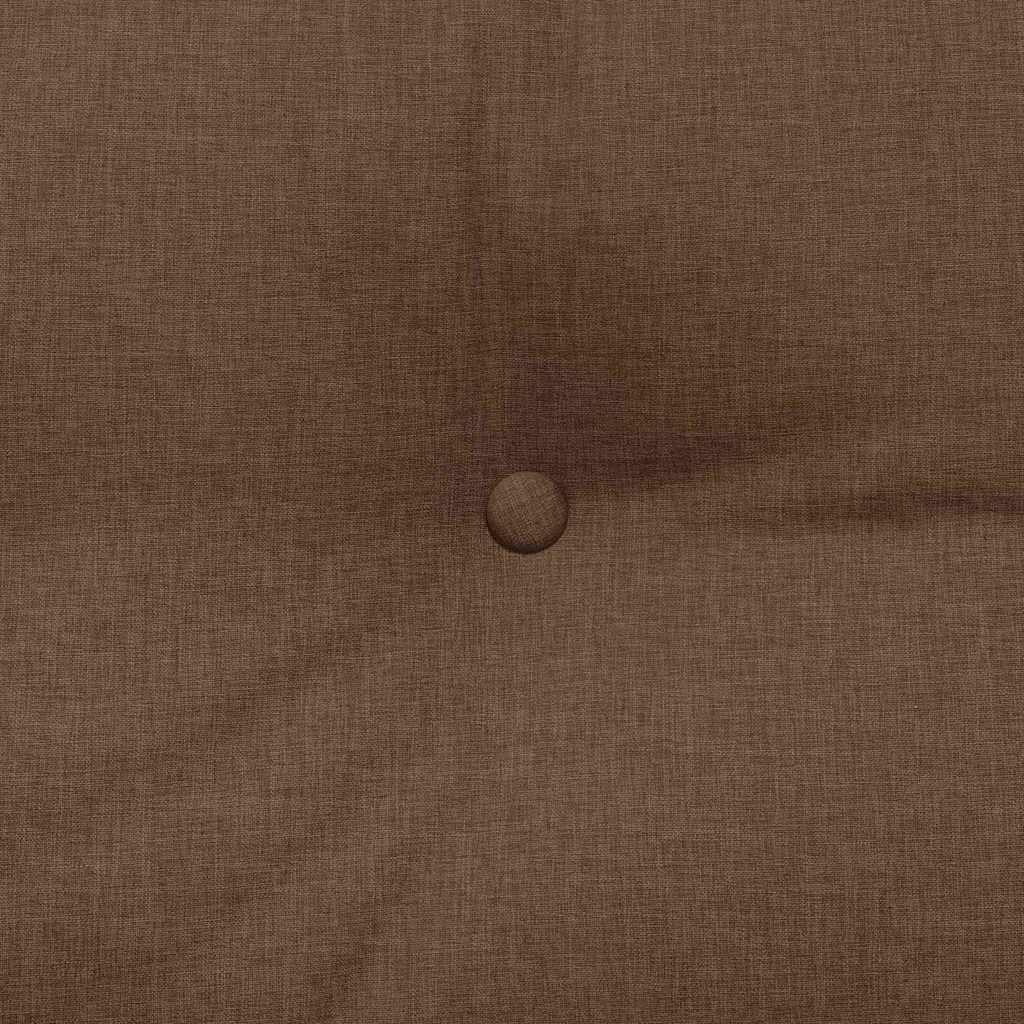 Rygpude Brun 180 x 24 x 50 cm Stof